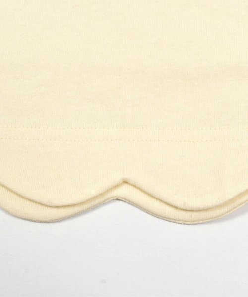 SLAP SLIP(スラップスリップ)/アニマルバレエウサギ裾スカラップお花シフォン長袖Tシャツ(80~130cm)/img18