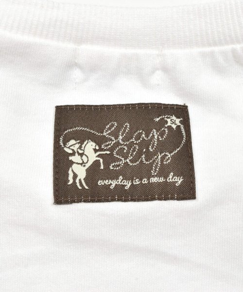 SLAP SLIP(スラップスリップ)/星ポケット配色チェック柄切り替え長袖Tシャツ(80~130cm)/img12