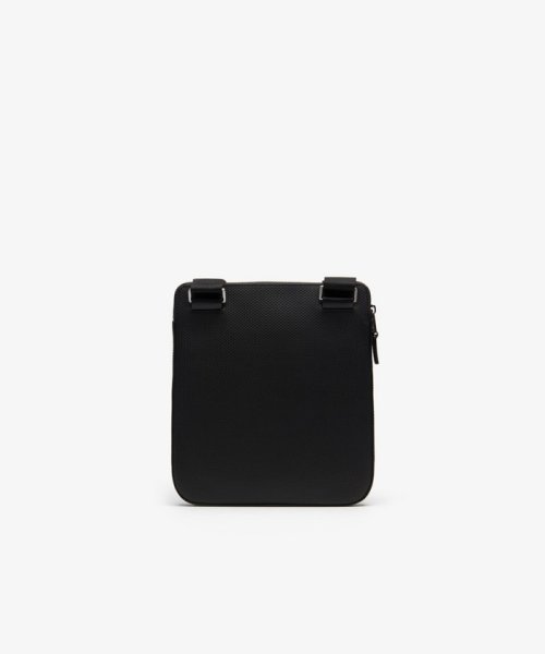 シャンタコ マットピケレザーフラットジップバッグ 