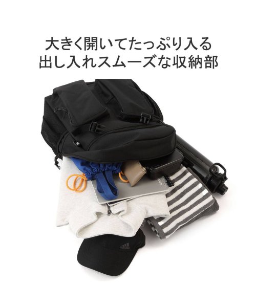 Adidas(アディダス)/アディダス リュック 大容量 通学 ブランド adidas おしゃれ 軽量 中学生 高校生 32L リュックサック B4 A4 通学リュック PC 68242/img06