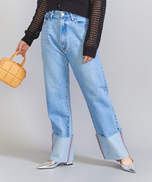 【別注】＜NEEDBY heritage＞CLAIRE ロールアップストレートデニムパンツ CLAIRE