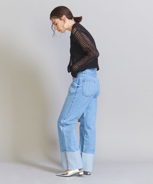 【別注】＜NEEDBY heritage＞CLAIRE ロールアップストレートデニムパンツ CLAIRE