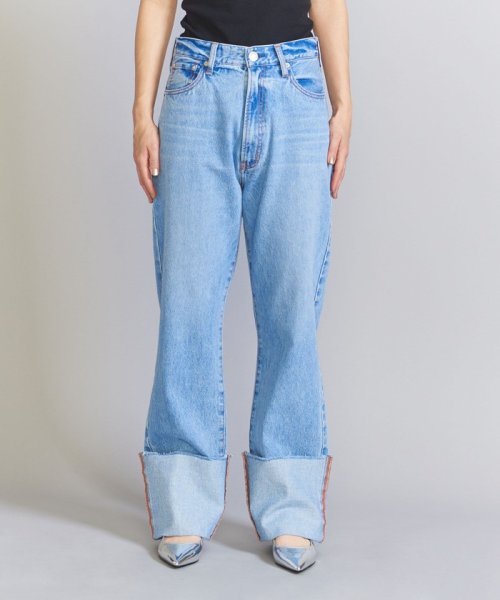 【別注】＜NEEDBY heritage＞CLAIRE ロールアップストレートデニムパンツ CLAIRE