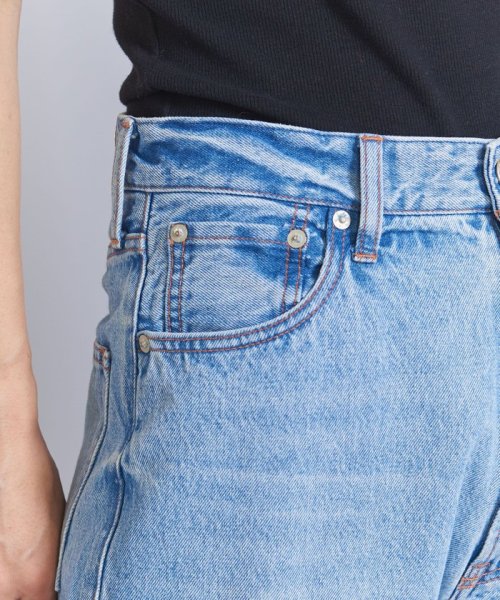 【別注】＜NEEDBY heritage＞CLAIRE ロールアップストレートデニムパンツ CLAIRE