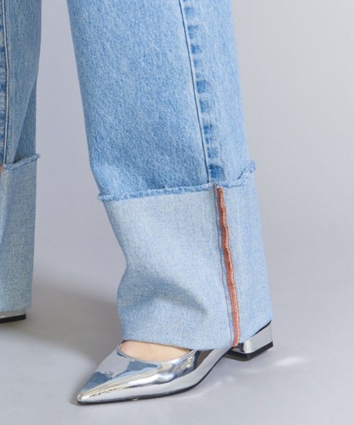 【別注】＜NEEDBY heritage＞CLAIRE ロールアップストレートデニムパンツ CLAIRE