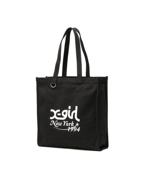 X-girl(エックスガール)/エックスガール トートバッグ B4 キャンバス X－girl 軽い 通学 通勤 NEW YORK CANVAS TOTE BAG 105234053003/img06