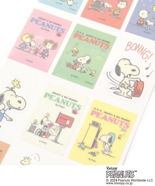 one'sterrace(ワンズテラス)/◆SNOOPY 洋書風ステッカーSNOOPY＆FRIENDS/img03
