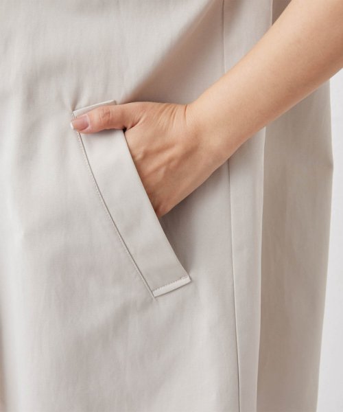 【THE PAUSE】パフスリーブミドルトレンチコート THE PAUSE