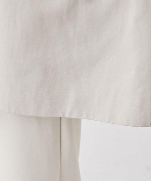 【THE PAUSE】パフスリーブミドルトレンチコート THE PAUSE