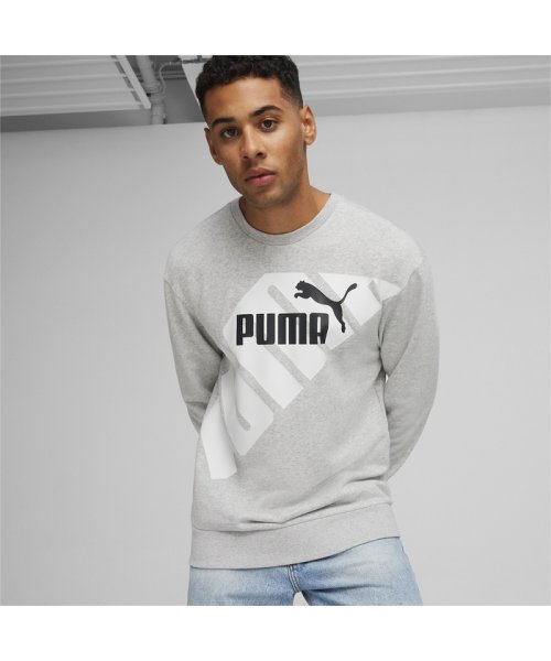 PUMA(プーマ)/メンズ プーマ パワー グラフィック クルー スウェット/img01