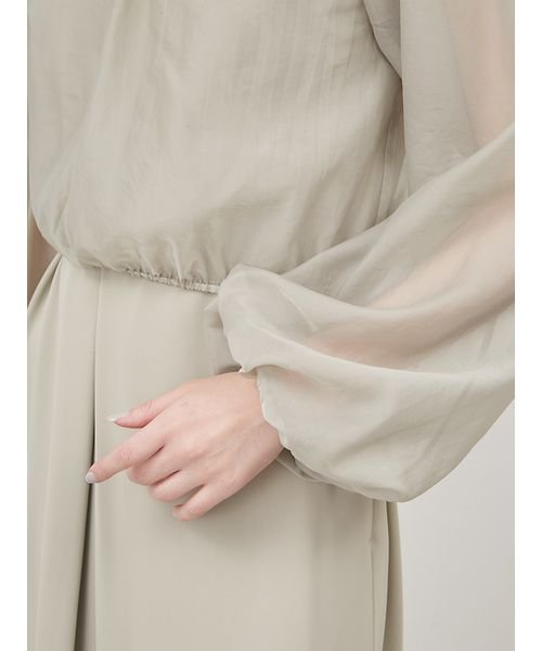 3WAYボレロブラウスタックワンピースコーデSET 予めご了承ください 総丈 バスト 袖丈 ゆき丈 前下がり 裾幅