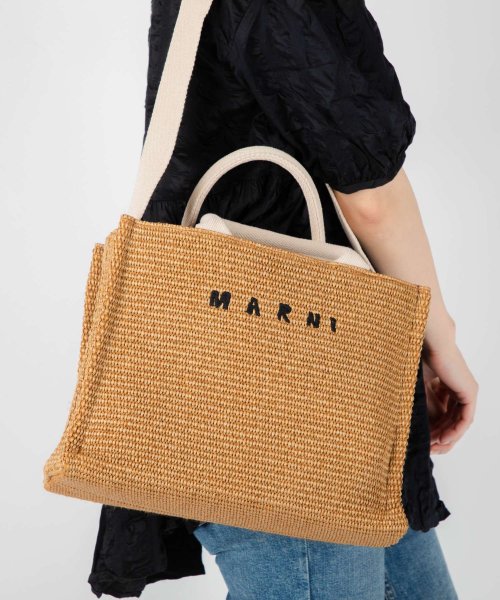 MARNI(マルニ)/マルニ MARNI SHMP0077U0 P3860 トートバッグ レディース ショルダーバッグ かごバッグ SMALL TOTE 2way Z0R42 Z1Q/img15