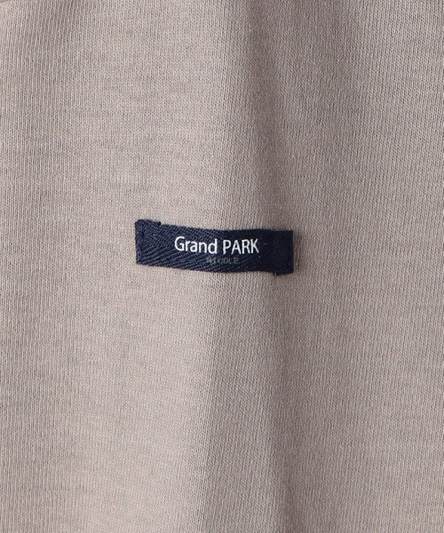 Grand PARK(グランドパーク)/日本製　デラヴェ天竺　カットソー/img20