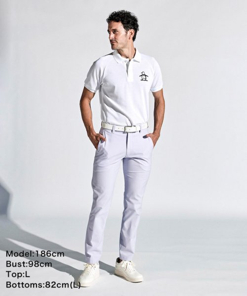 Munsingwear(マンシングウェア)/【永山瑛太着用】10YEARS POLO SHIRTS ビッグロゴ 半袖シャツ『STYLE2844』/img11