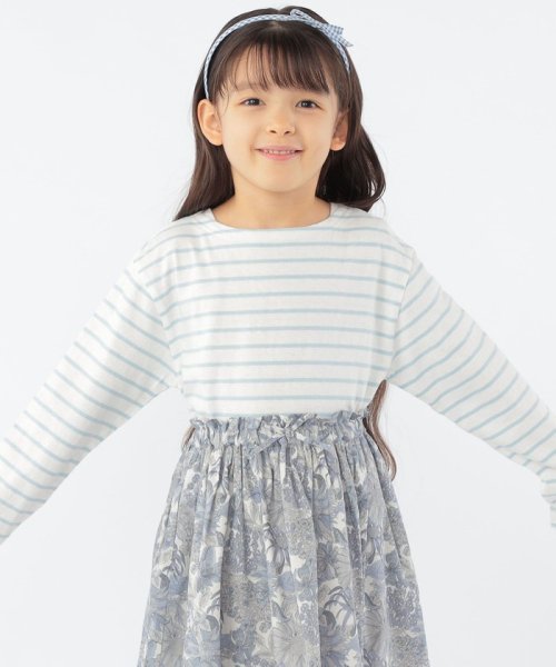 SHIPS KIDS(シップスキッズ)/SHIPS KIDS:100～130cm / ボーダー 長袖 TEE/img26