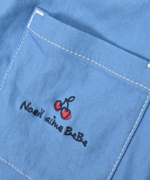 Noeil aime BeBe(ノイユ　エーム　べべ)/ストレッチツイル裾レースパンツ(80~130cm)/img19