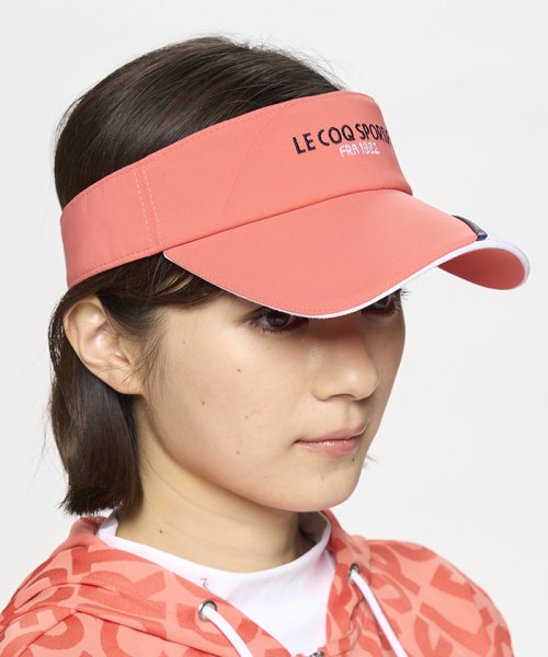 le coq sportif GOLF (ルコックスポルティフ（ゴルフ）)/ロゴパイピングサンバイザー/img05