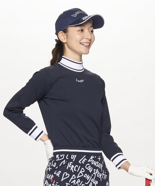 le coq sportif GOLF (ルコックスポルティフ（ゴルフ）)/モックネックセーター/img01