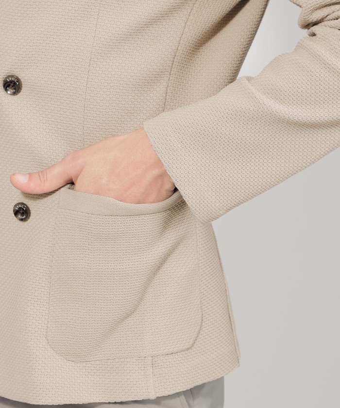 ダブルブレストニットジャケット(505891798)｜HANKYU MEN'S / 阪急メンズ