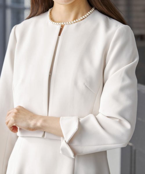 【セットアップ対応商品】【chaco×formforma】セレモミージャケット(セットアップ可）/卒入学式/七五三/お受験 ：あり ■なし chaco×formforma