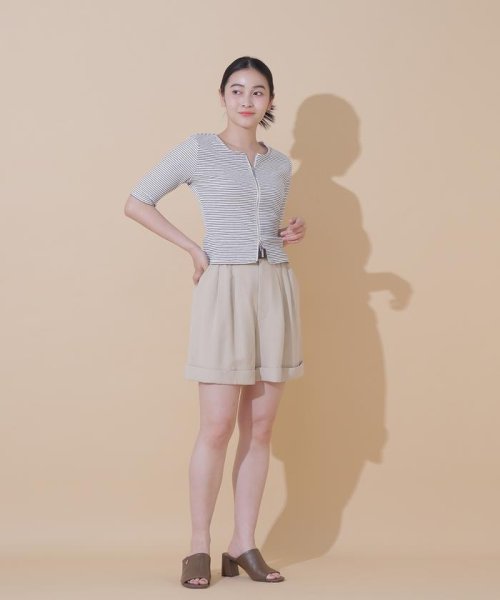 JILL by JILL STUART(ジル バイ ジル スチュアート)/ペーパーバッグウエストショートパンツ/img26