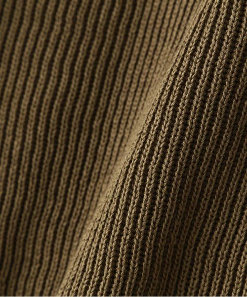 YOKE/ヨーク/RIB ZIP UP CARDIGAN ZIP UP