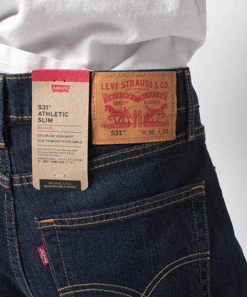 LEVI’S OUTLET(リーバイスアウトレット)/531（TM） アスレチック スリム ダークインディゴ COULDNT AGREE MORE/img04