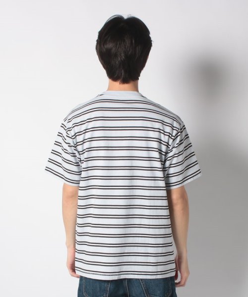 LEVI’S OUTLET(リーバイスアウトレット)/RED TAB ヴィンテージ Tシャツ ブルー FINLEY STRIPE/img02