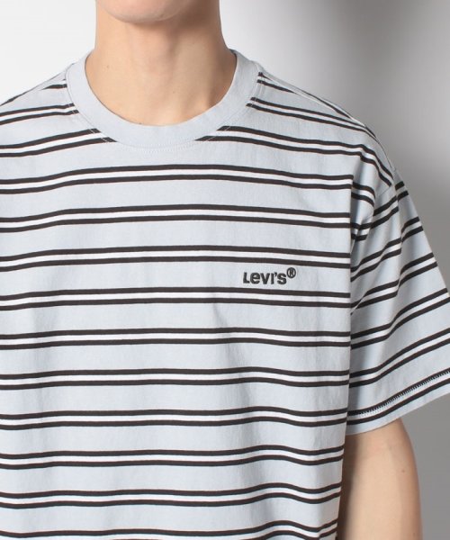 LEVI’S OUTLET(リーバイスアウトレット)/RED TAB ヴィンテージ Tシャツ ブルー FINLEY STRIPE/img03