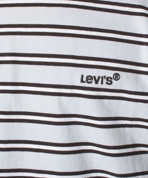 LEVI’S OUTLET(リーバイスアウトレット)/RED TAB ヴィンテージ Tシャツ ブルー FINLEY STRIPE/img05