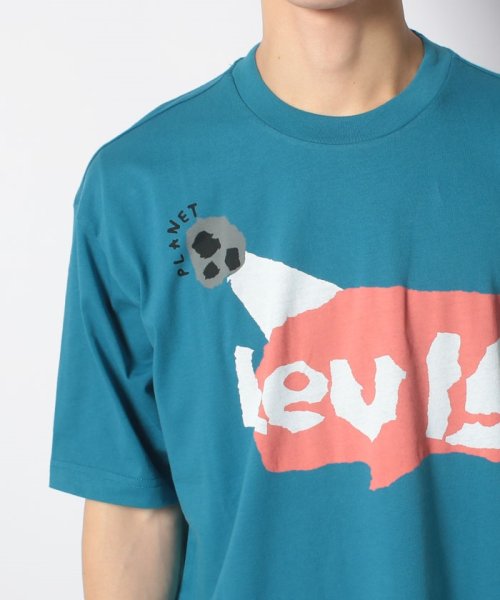 LEVI’S OUTLET(リーバイスアウトレット)/LEVI'S(R) SKATE グラフィック Tシャツ ブルー PLANET/img03