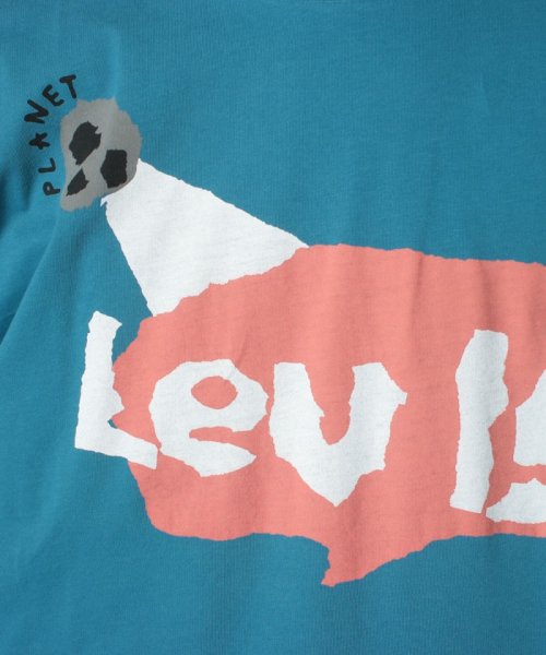 LEVI’S OUTLET(リーバイスアウトレット)/LEVI'S(R) SKATE グラフィック Tシャツ ブルー PLANET/img05