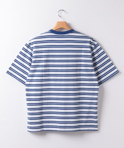 LEVI’S OUTLET(リーバイスアウトレット)/WORKWEAR Tシャツ ブルー STRIPE LIMOGES/img01