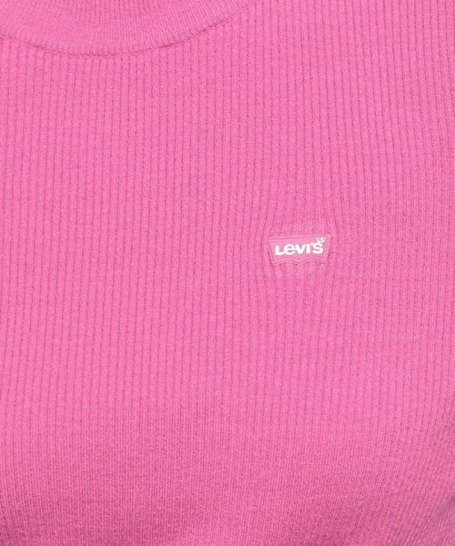 LEVI’S OUTLET(リーバイスアウトレット)/クルーネック リブニット ピンク ROSE VIOLET/img04