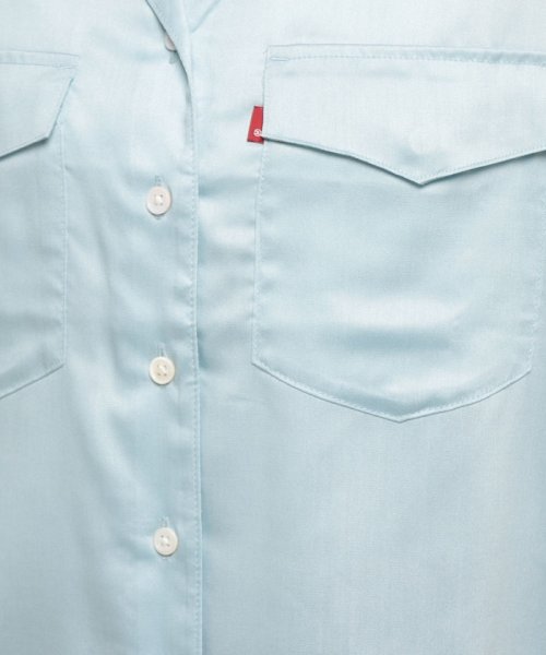 LEVI’S OUTLET(リーバイスアウトレット)/オープンカラーシャツ ブルー OMPHALODES/img04