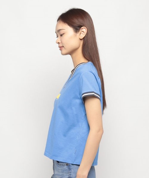 LEVI’S OUTLET(リーバイスアウトレット)/SILVERTAB（TM） グラフィックTシャツ ブルー AZURE BLUE/img01