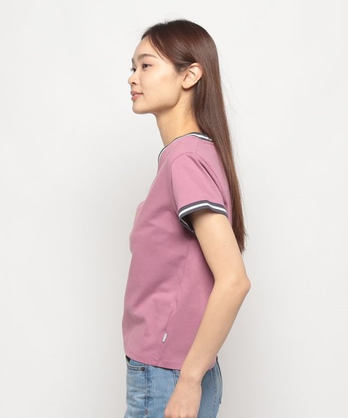 LEVI’S OUTLET(リーバイスアウトレット)/SILVERTAB（TM） グラフィックTシャツ ピンク BORDEAUX/img01