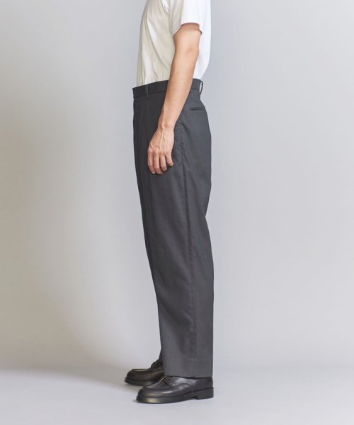 ソロテックス 1プリーツ テーパード パンツ ‐セットアップ対応‐ 