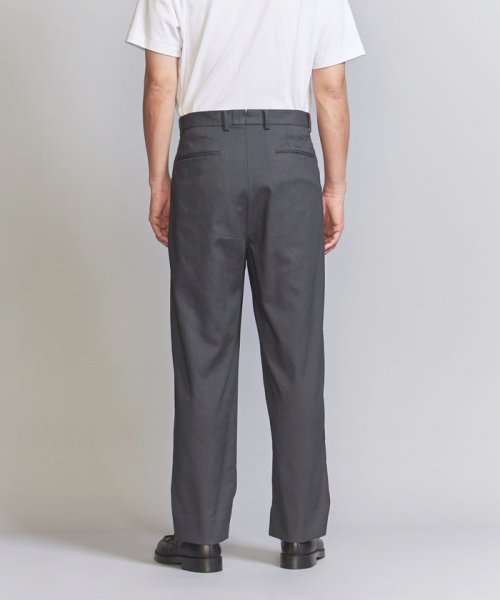 ソロテックス 1プリーツ テーパード パンツ ‐セットアップ対応‐ 