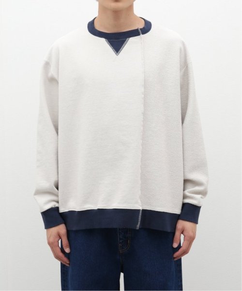 JOINT WORKS(ジョイントワークス)/【Name./ネーム】 ASYMMETRIC SWITCHING SWEAT SHIRT/img19