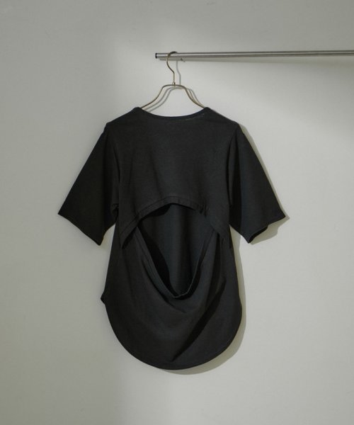 サロン　アダム　エ　ロペ(サロン　アダム　エ　ロペ)/【DELIY（デリー）】HEMP JERSEY CUT OUTS TEE/img10