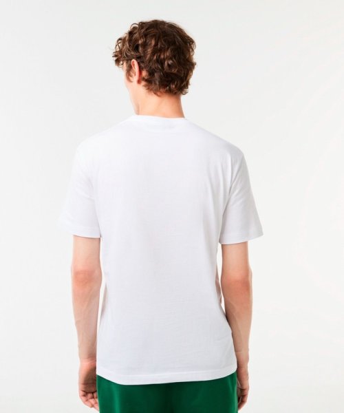 LACOSTE Mens(ラコステ　メンズ)/ワニロゴグラフィックプリントTシャツ/img04