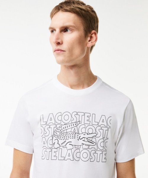 LACOSTESPORTS MENS(ラコステスポーツ　メンズ)/ネーム＆ワニロゴグラフィックドライTシャツ/img01