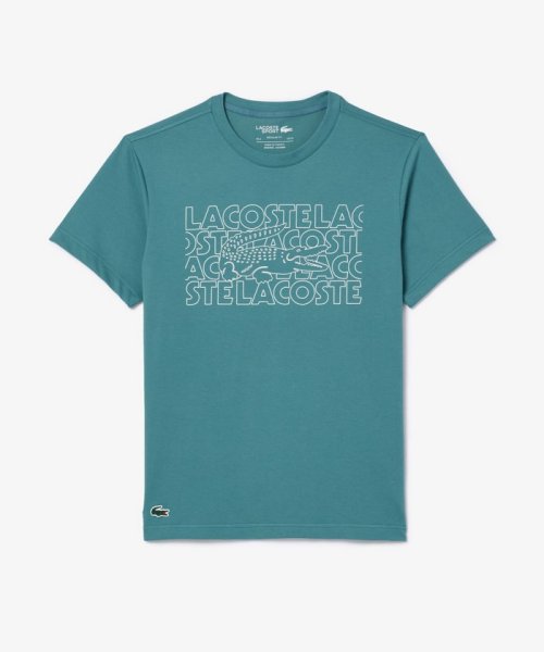 LACOSTESPORTS MENS(ラコステスポーツ　メンズ)/ネーム＆ワニロゴグラフィックドライTシャツ/img13