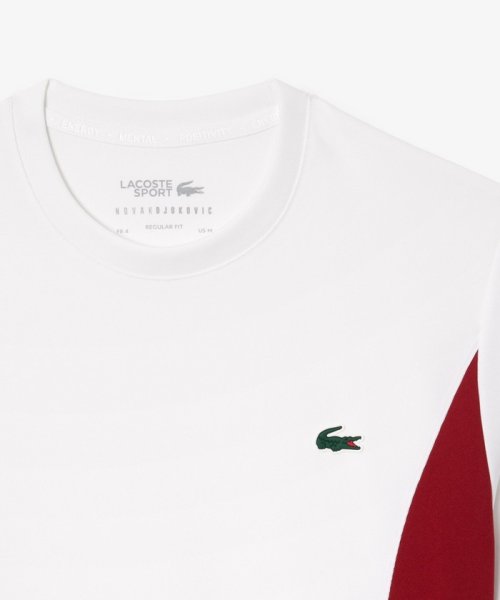 LACOSTESPORTS MENS(ラコステスポーツ　メンズ)/『ノバク・ジョコビッチ』サイド切り替えウルトラドライ半袖Tシャツ/img04