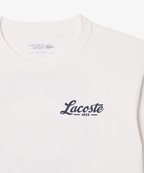 LACOSTESPORTS MENS(ラコステスポーツ　メンズ)/ラコステゴルフバックプリントドライTシャツ/img02