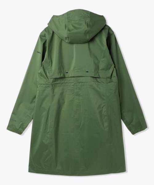 ウィークエンドアドベンチャーロングシェル 5レイヤー 5層 オムニテック の軽量レインコート スプリングコートとしても着用できる P1398060259(10725円)