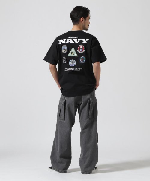 AVIREX(AVIREX)/NAS JAX PATROL SQ. PATCH T－SHIRT / NAS JAX パトロール スコードロン パッチ Tシャツ /img03
