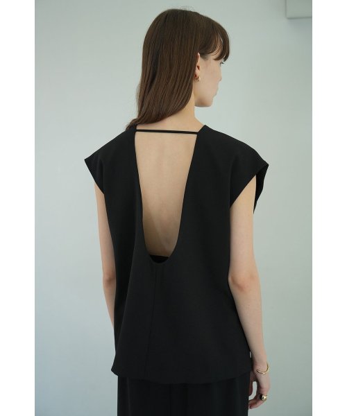 CLANE(クラネ)/LAYERED BACK OPEN ONEPIECE/img04
