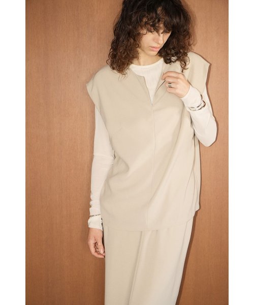 CLANE(クラネ)/LAYERED BACK OPEN ONEPIECE/img11